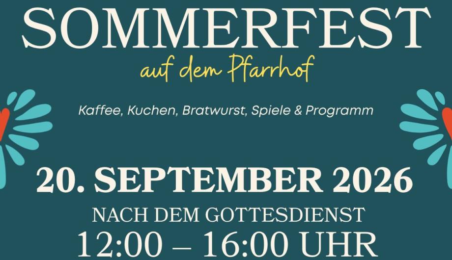 Sommerfest 20.09.