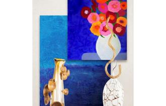 Farbe und Glas