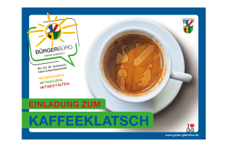 Bürgerbüro: Einladung zum Kaffeeklatsch