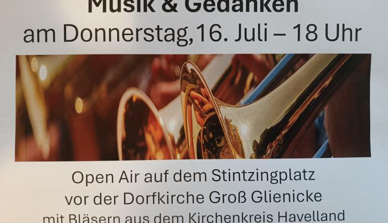 Musik und Gedanken auf dem Wilhelm-Stintzing-Platz