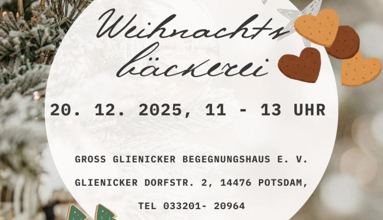 Weihnachtsbäckerei